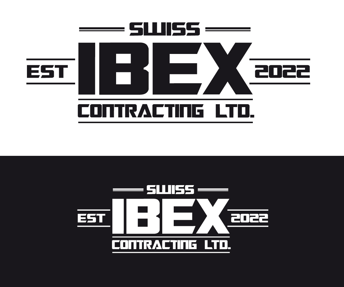 Logo Design by Paint-Tools for SWISS IBEX CONTRACTING LTD  | Design #28584371