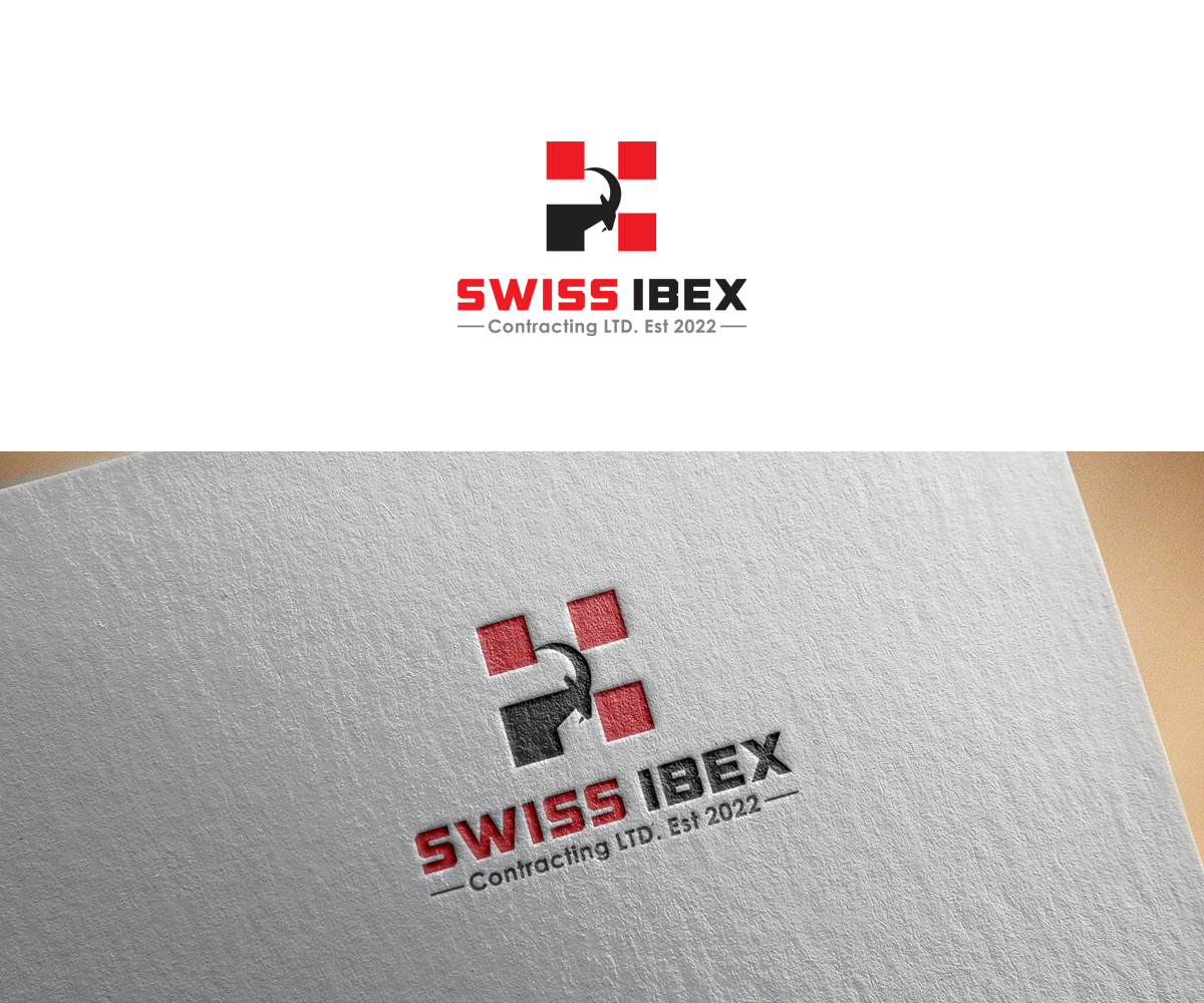 Logo Design by bijuak for SWISS IBEX CONTRACTING LTD  | Design #28583050