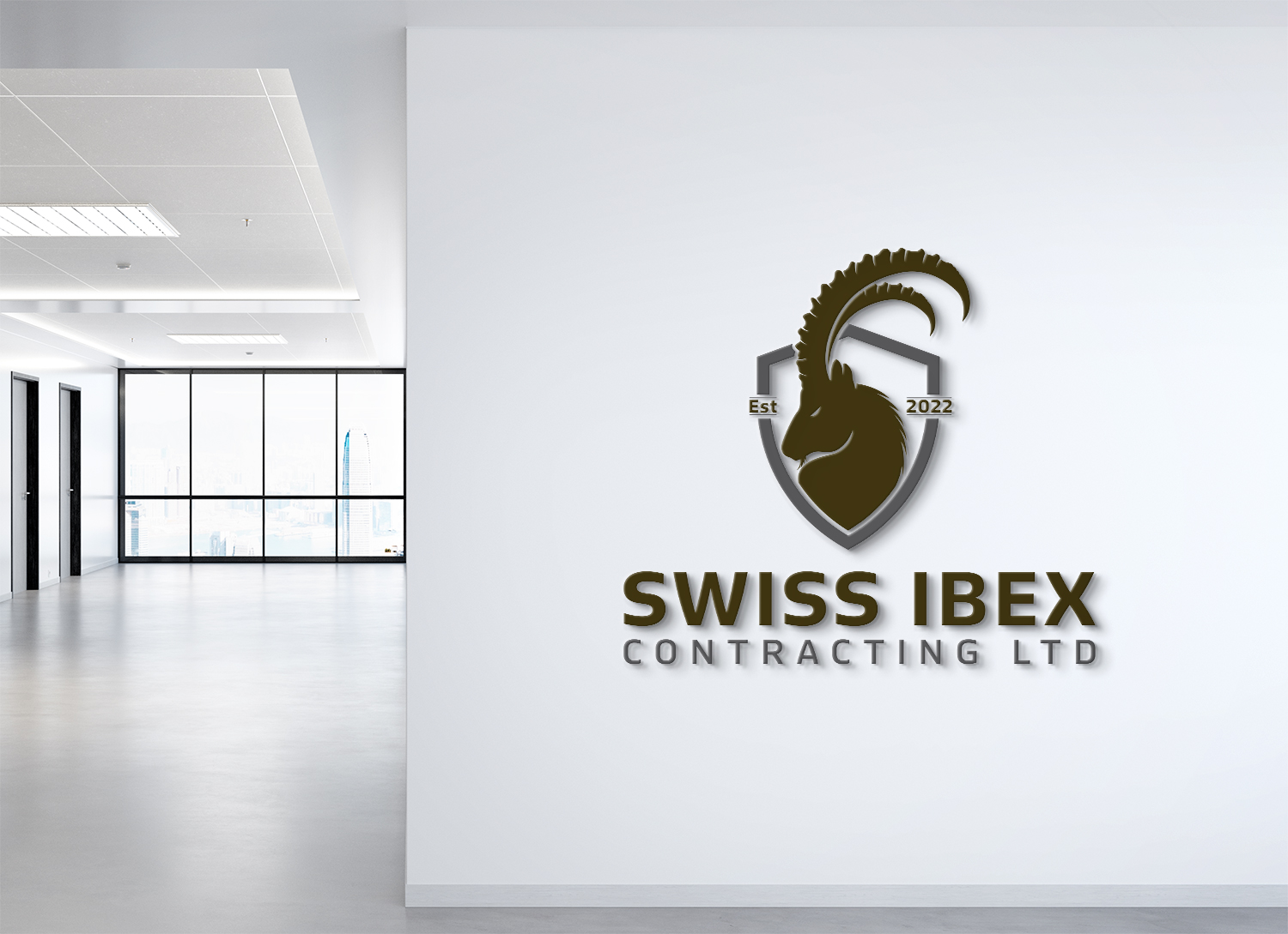 Logo Design by Deziners Zone for SWISS IBEX CONTRACTING LTD  | Design #28585008