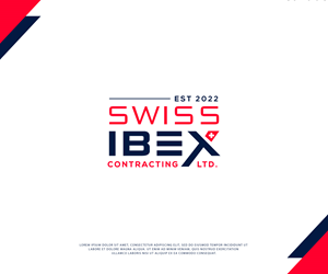 Logo Design by ecorokerz for SWISS IBEX CONTRACTING LTD  | Design: #28583153