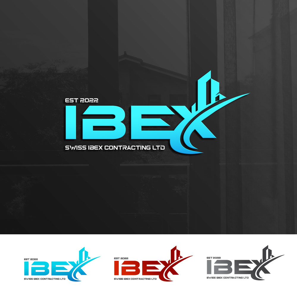 Logo Design by NZ Creatives for SWISS IBEX CONTRACTING LTD  | Design #28588568