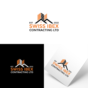 Logo Design by webeezine for SWISS IBEX CONTRACTING LTD  | Design: #28586511