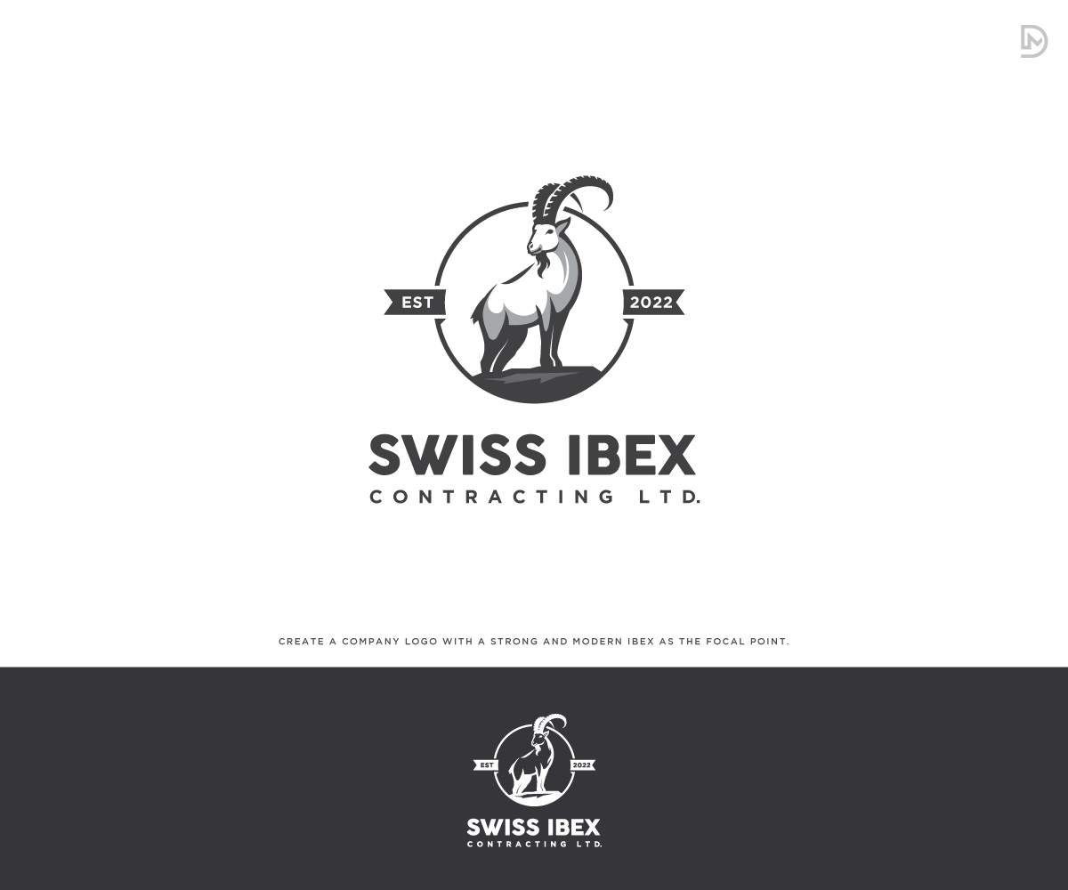 Logo Design by D_Mantra for SWISS IBEX CONTRACTING LTD  | Design #28585652