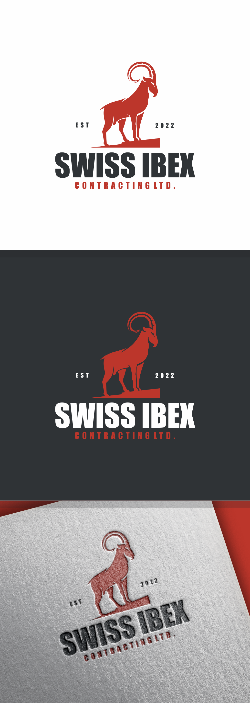 Logo-Design von MASH Std für SWISS IBEX CONTRACTING LTD  | Design #28583264