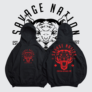 Savage Nation | T-shirt Design by Rifqi 7