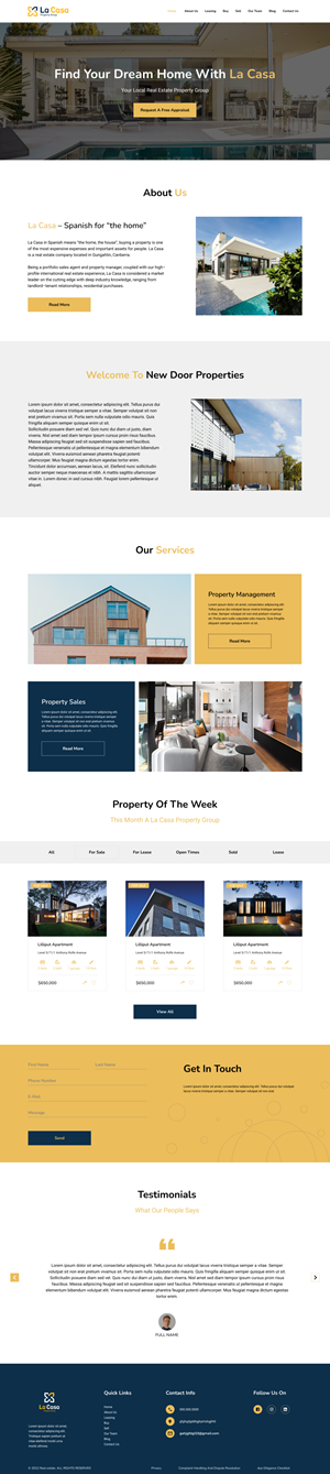 Web Design by SiDzigns for this project | Design: #28740724
