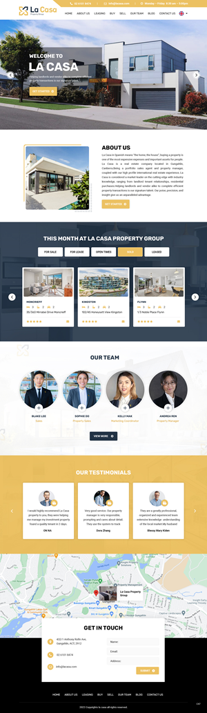 Real Estate Webpage Design | Web Design by pb