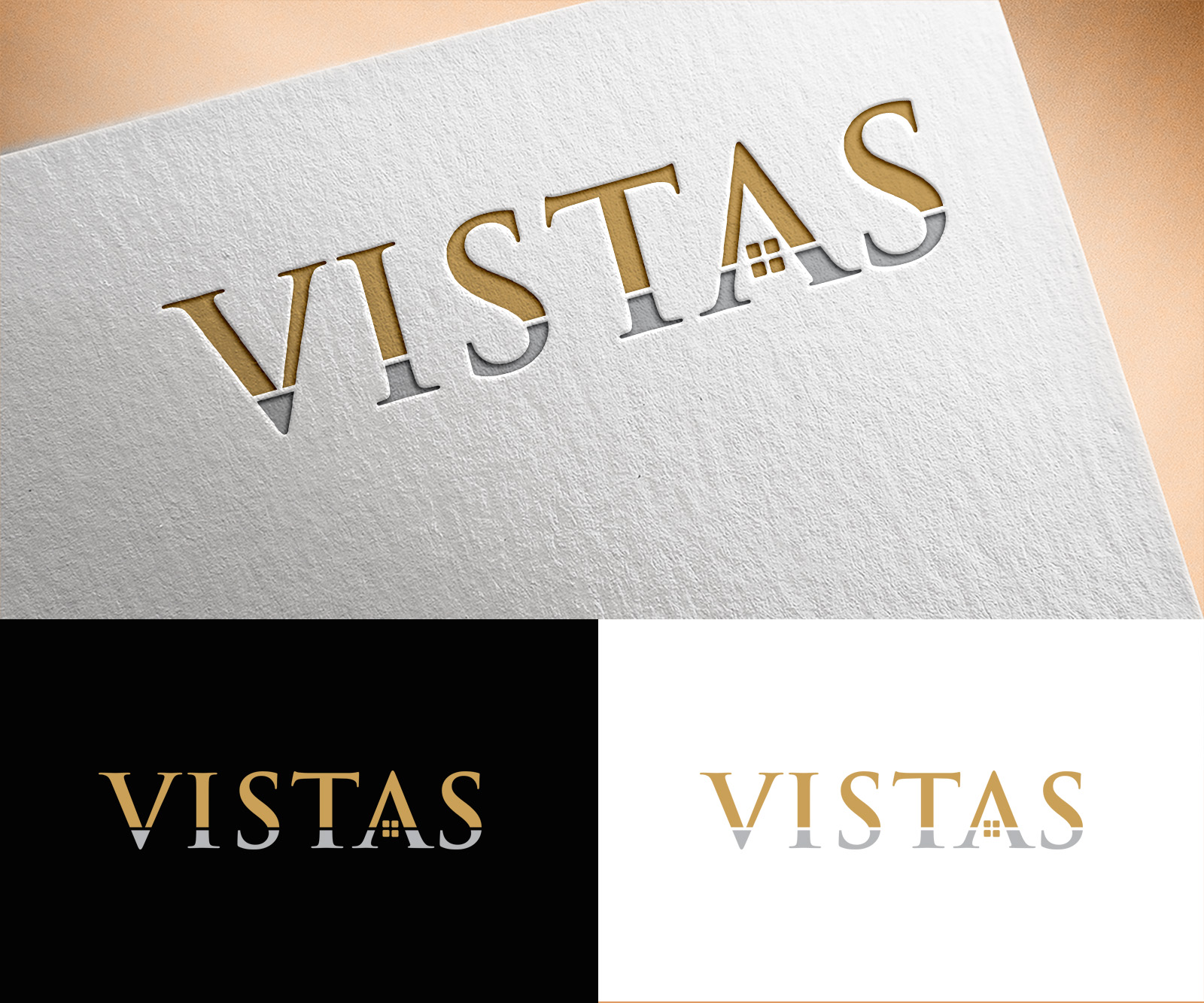 Logo Design by Vishak vasu for The Vistas Group  | Design #28732653