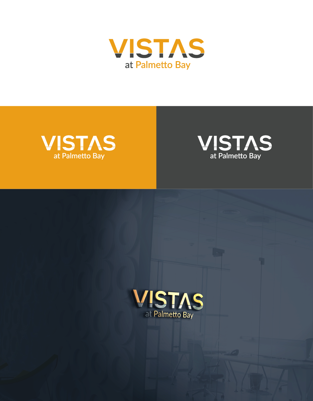 Logo-Design von Cre@8ive.Colors für The Vistas Group  | Design #28586832