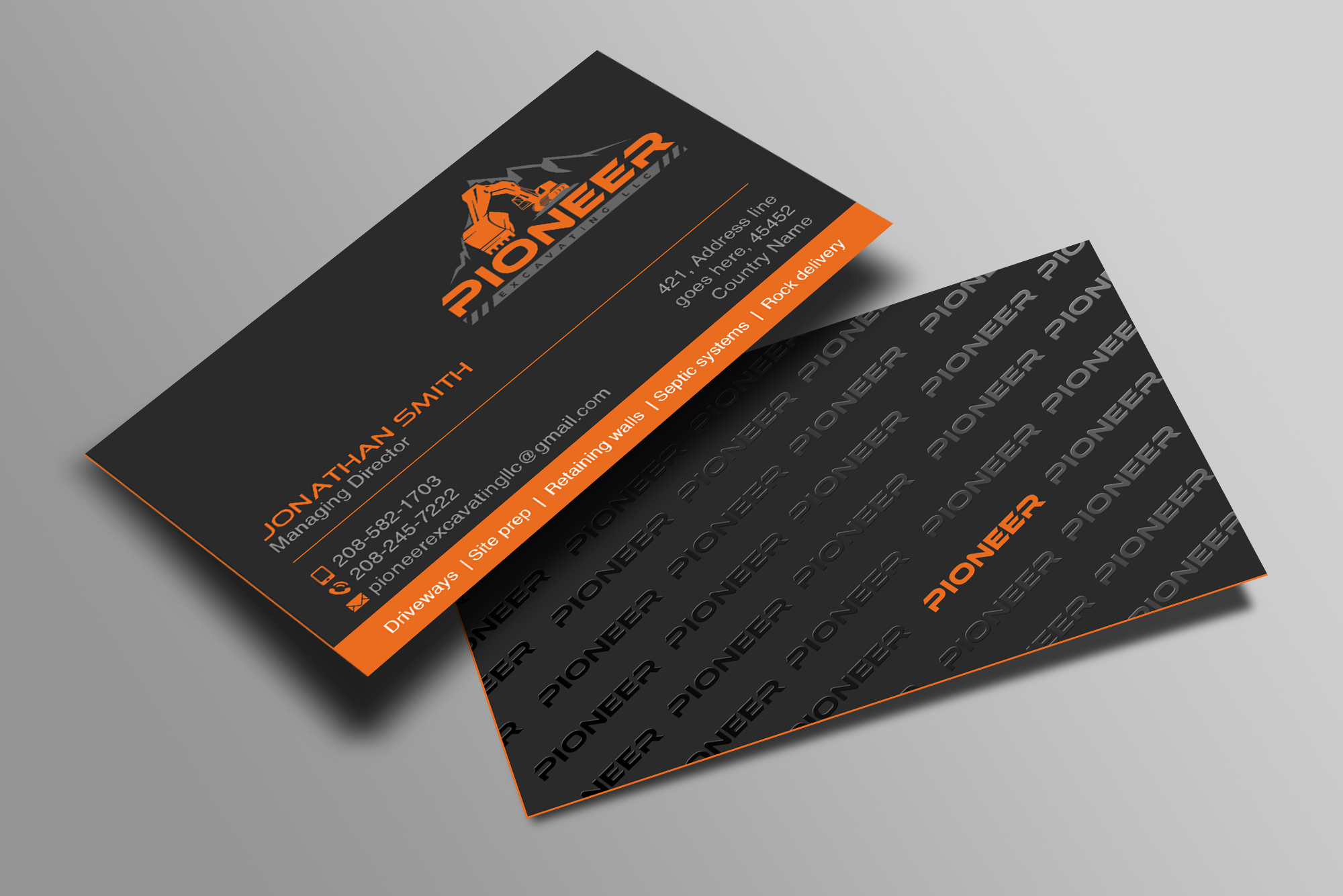 Business Card Design by Creations Box 2015 for this project | Design #28594948