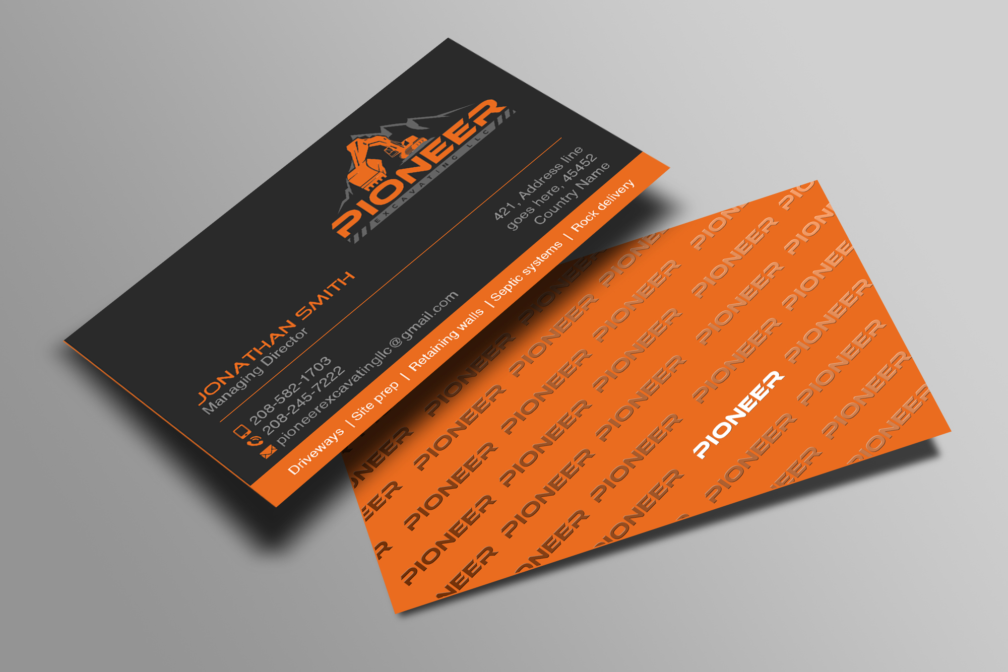 Business Card Design by Creations Box 2015 for this project | Design #28594949