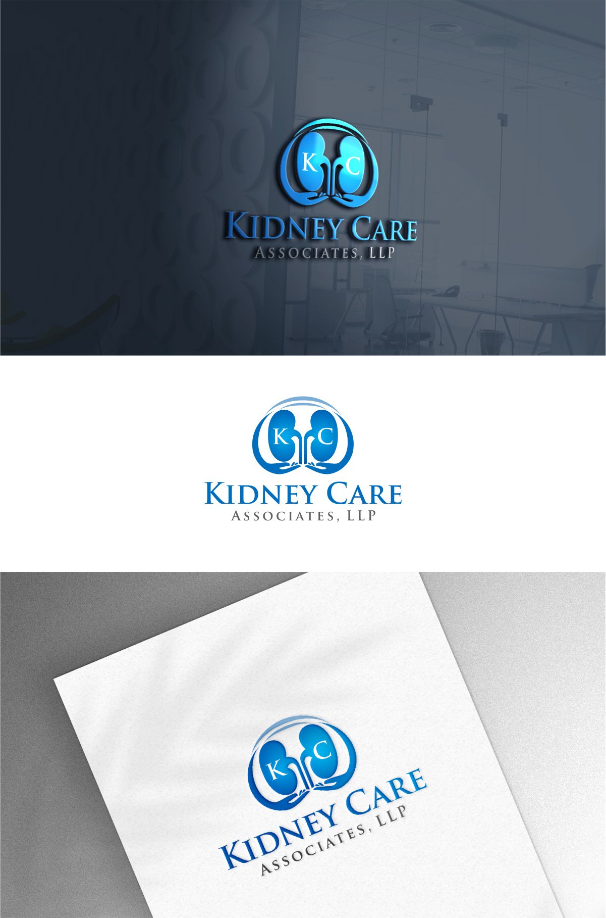 Logo Design by Dave Paresh for Kidney Care Associates LLP | Design #28600934