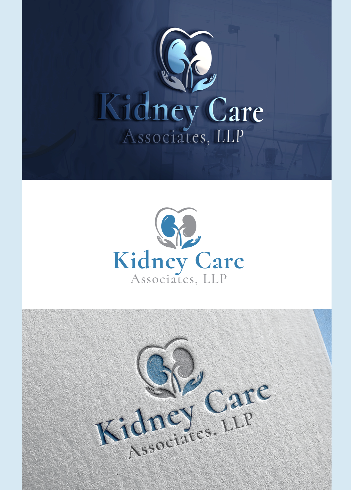 Logo Design by UMBRA Designs for Kidney Care Associates LLP | Design: #28615822
