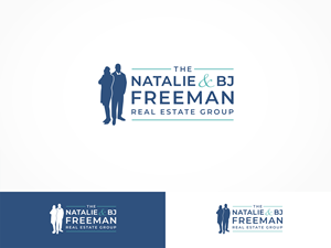 The Natalie and BJ Freeman Real Estate Group | Logo Design by ArtTank