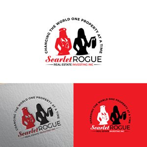 Diseño de Logo por Ellene para Scarlet Rogue Real Estate Investing Inc  | Diseño: #28701893