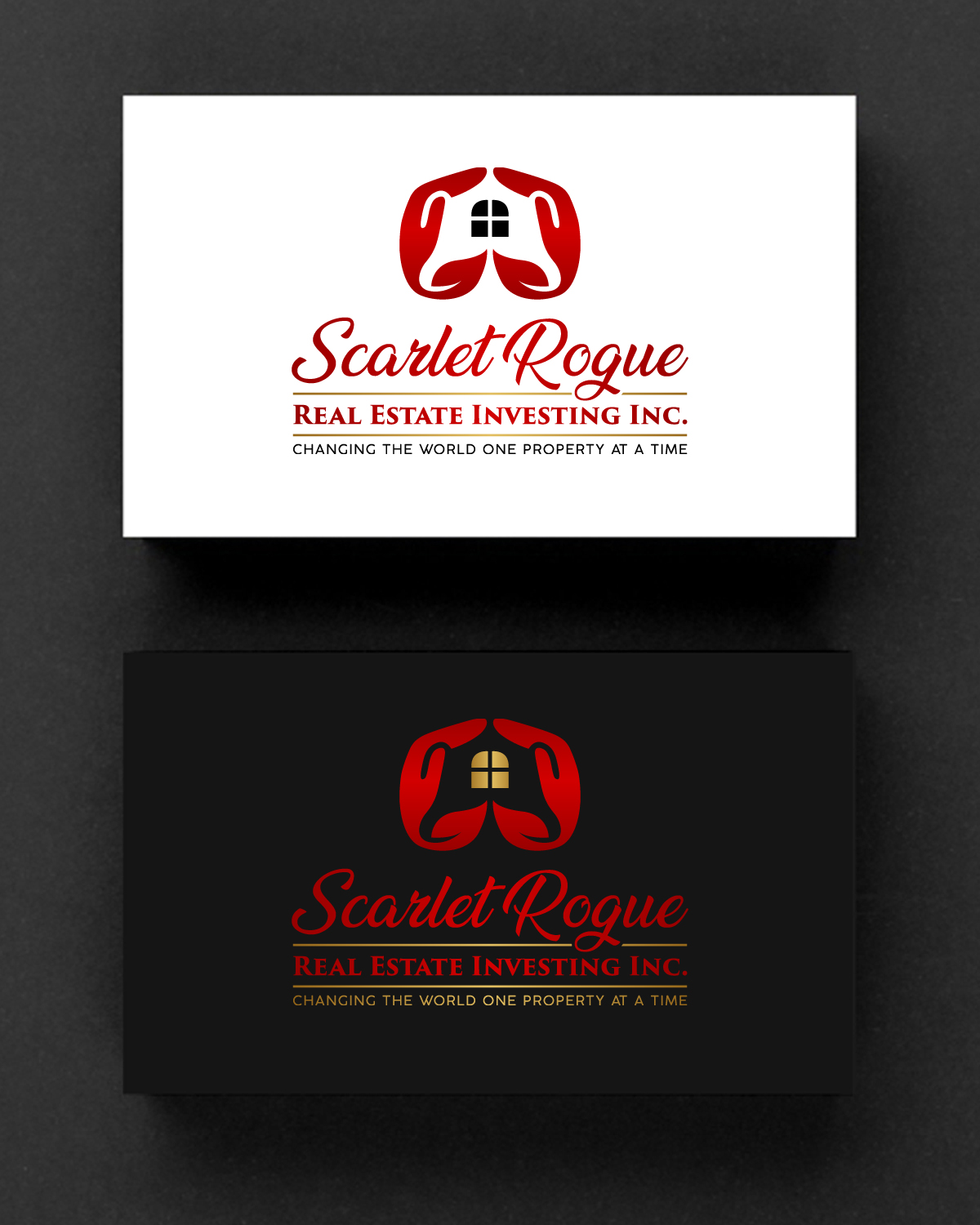Diseño de Logo por Rueell Artss para Scarlet Rogue Real Estate Investing Inc  | Diseño #28829208