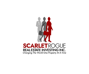 Diseño de Logo por vincent.designpro para Scarlet Rogue Real Estate Investing Inc  | Diseño: #28658498
