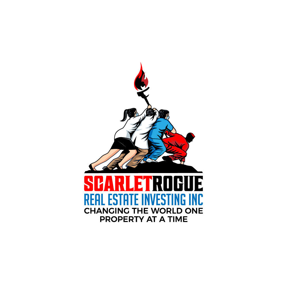 Logo Design by YHRiday for Scarlet Rogue Real Estate Investing Inc  | Design #28619220