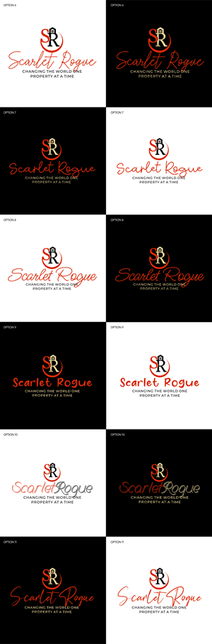 Design de Logo par ARA Branding pour Scarlet Rogue Real Estate Investing Inc  | Design : #28830669