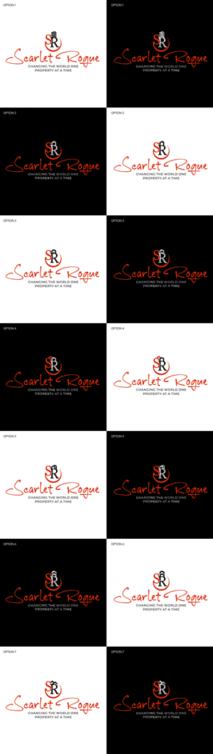 Logo Design by ARA Branding for Scarlet Rogue Real Estate Investing Inc  | Design: #28836119