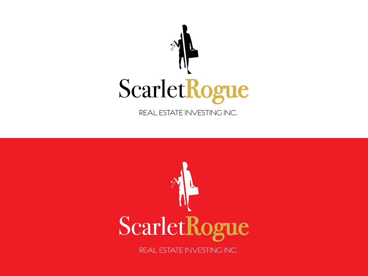 Design de Logo par twentysevendesign pour Scarlet Rogue Real Estate Investing Inc  | Design #28698186