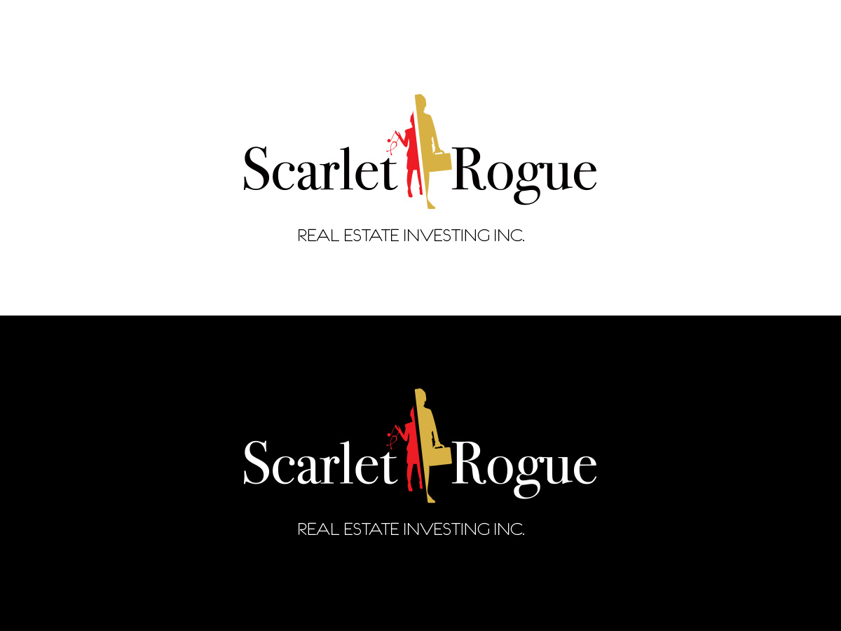Logo Design by twentysevendesign for Scarlet Rogue Real Estate Investing Inc  | Design #28698218