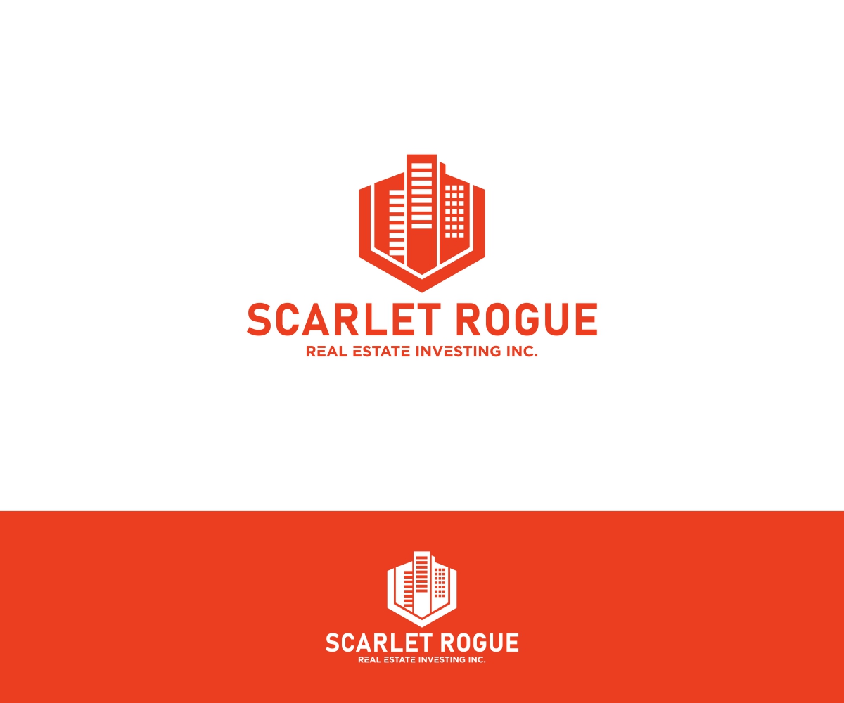 Logo Design by rastf2day for Scarlet Rogue Real Estate Investing Inc  | Design #28689008