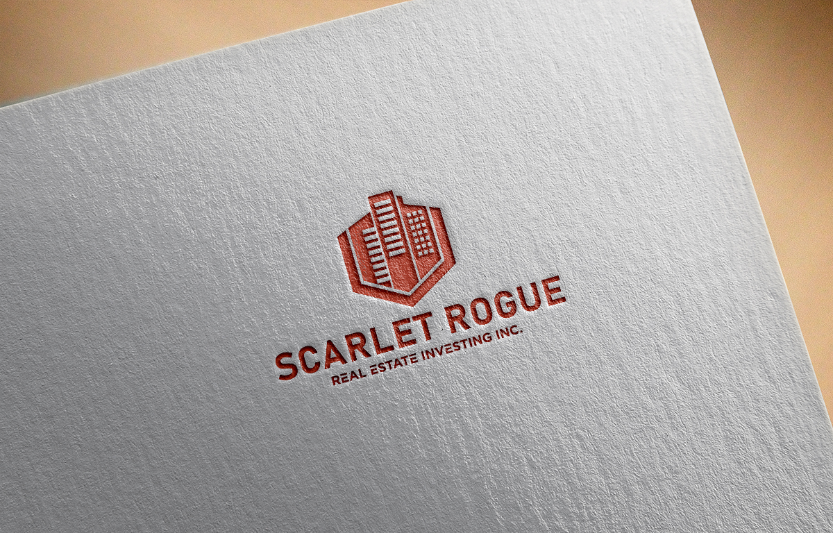 Logo Design by rastf2day for Scarlet Rogue Real Estate Investing Inc  | Design #28689059