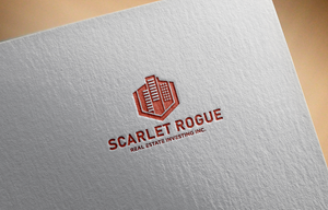 Logo Design by rastf2day for Scarlet Rogue Real Estate Investing Inc  | Design: #28689059