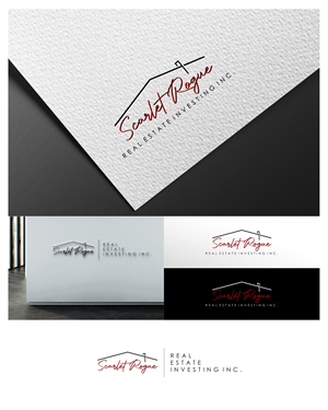 Logo-Design von momo57 für Scarlet Rogue Real Estate Investing Inc  | Design #28830034