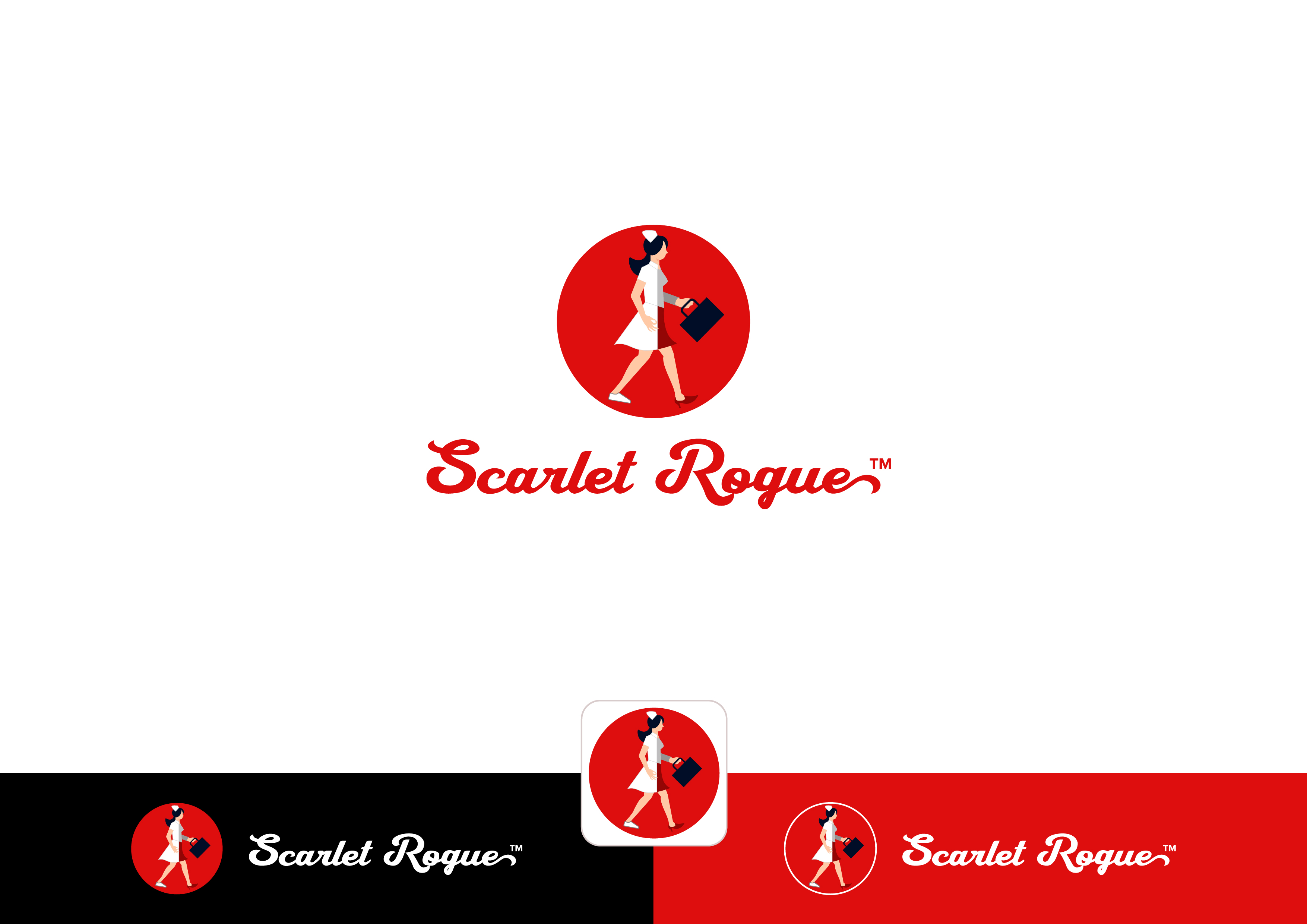 Logo Design by ~idiaz~ for Scarlet Rogue Real Estate Investing Inc  | Design #28631581