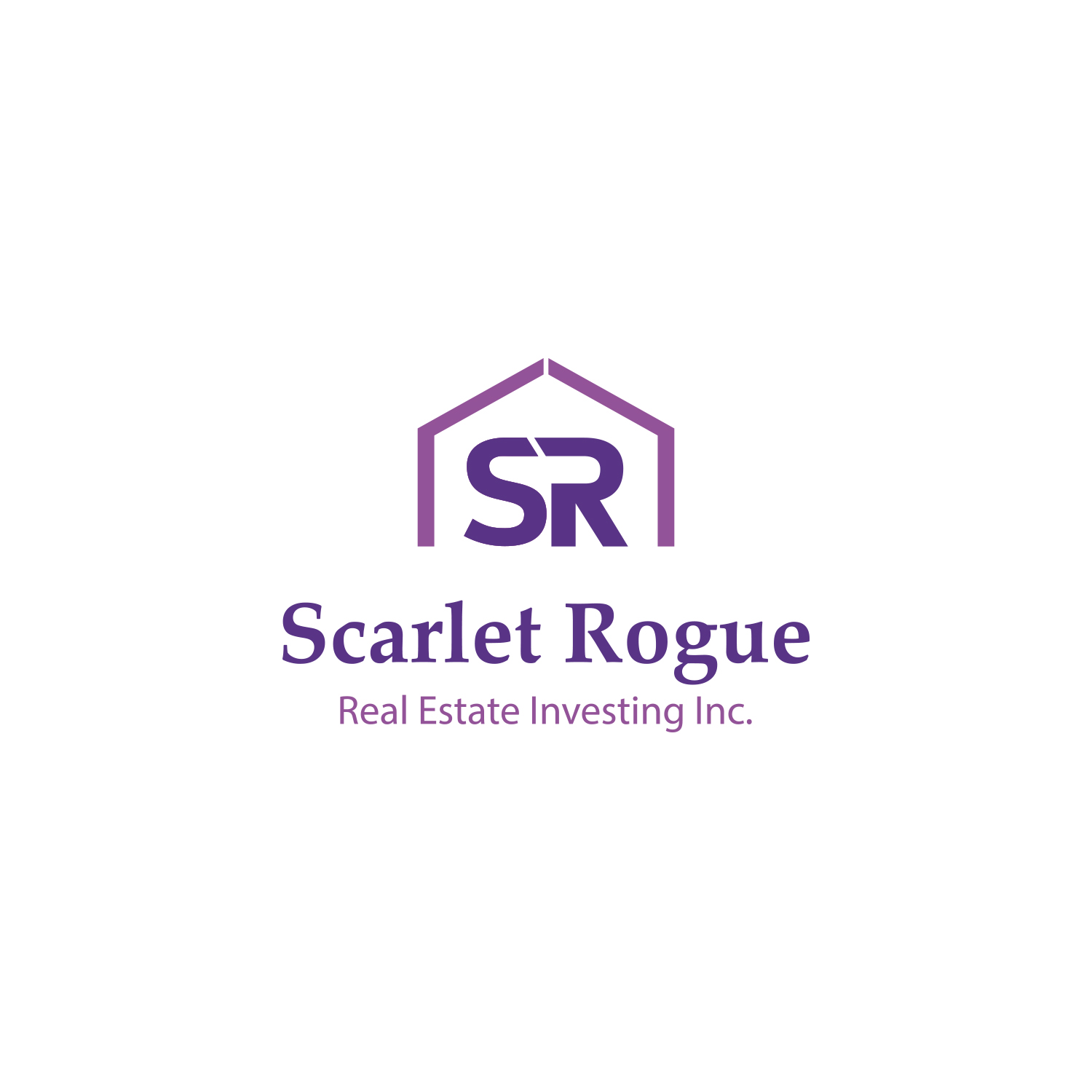 Logo Design by Wally_F for Scarlet Rogue Real Estate Investing Inc  | Design #28590750