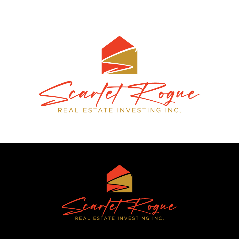 Logo Design by lokiasan for Scarlet Rogue Real Estate Investing Inc  | Design #28632357