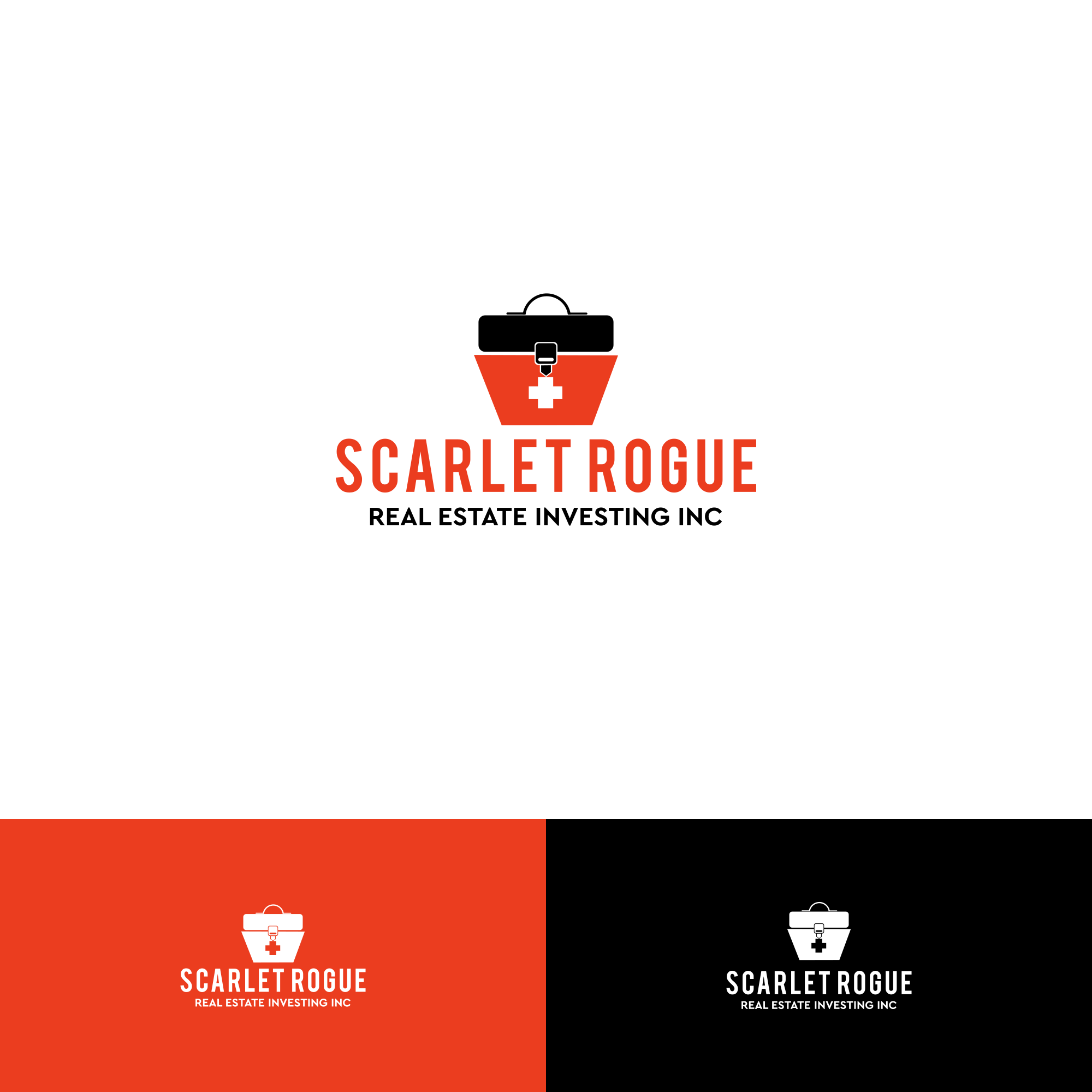 Logo Design by alitjuara for Scarlet Rogue Real Estate Investing Inc  | Design #28635362