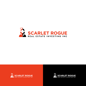 Logo Design by alitjuara for Scarlet Rogue Real Estate Investing Inc  | Design: #28635363