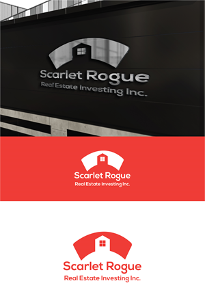 Logo Design by 3Guys for Scarlet Rogue Real Estate Investing Inc  | Design: #28700157