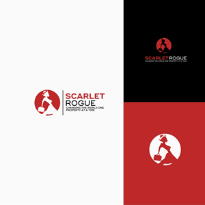 Logo Design by gray mind for Scarlet Rogue Real Estate Investing Inc  | Design: #28690412