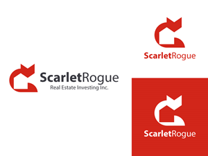 Logo Design by Multiart for Scarlet Rogue Real Estate Investing Inc  | Design: #28588700