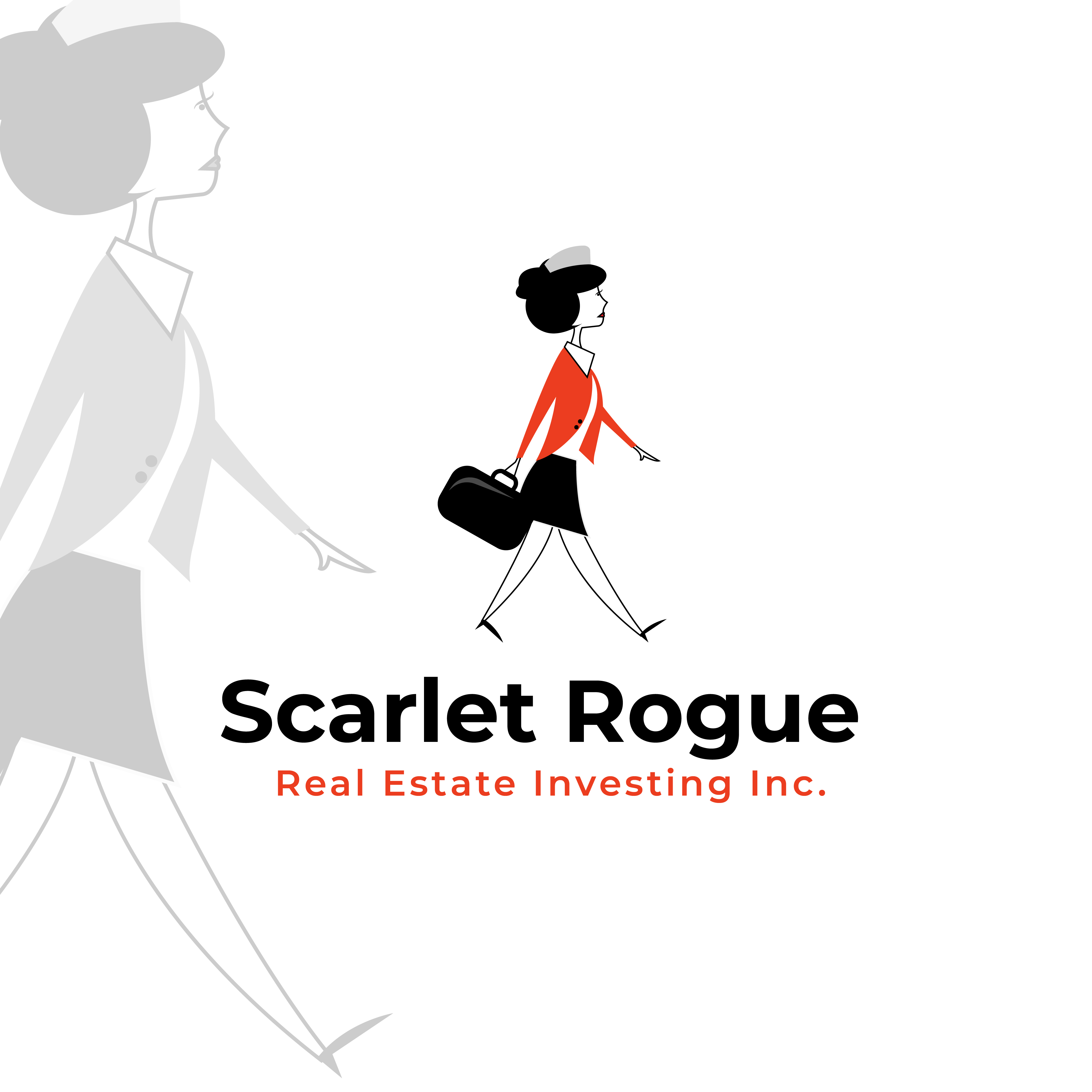 Logo Design by khizar_911 for Scarlet Rogue Real Estate Investing Inc  | Design #28592092