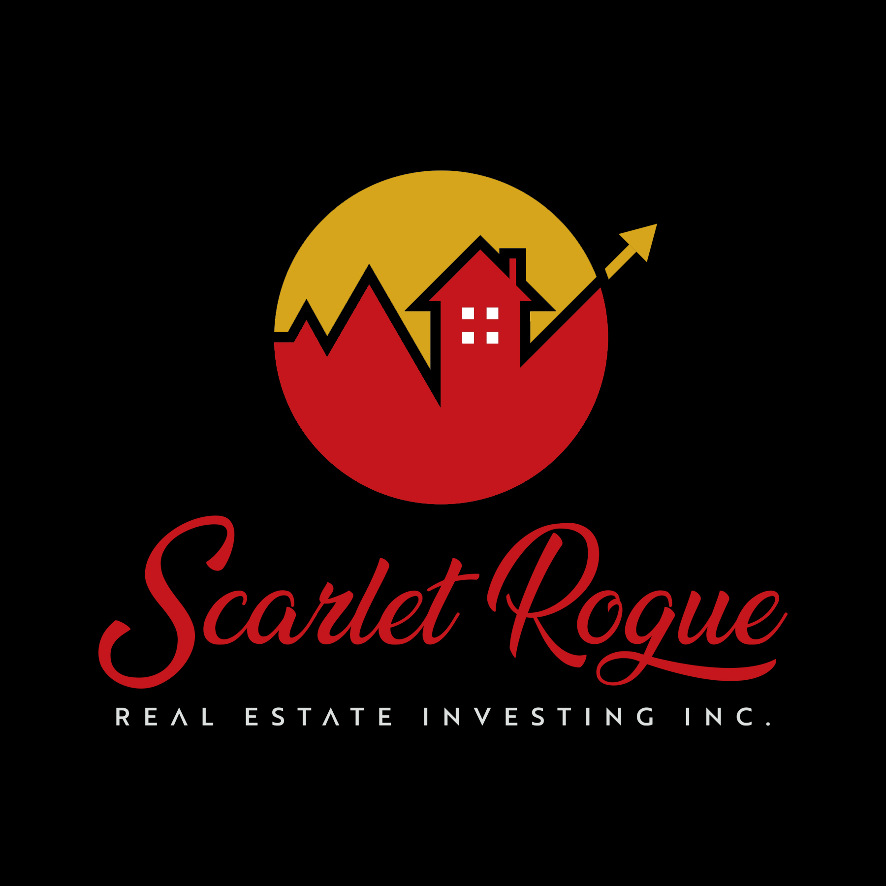 Logo Design by ivanmarc for Scarlet Rogue Real Estate Investing Inc  | Design #28694619