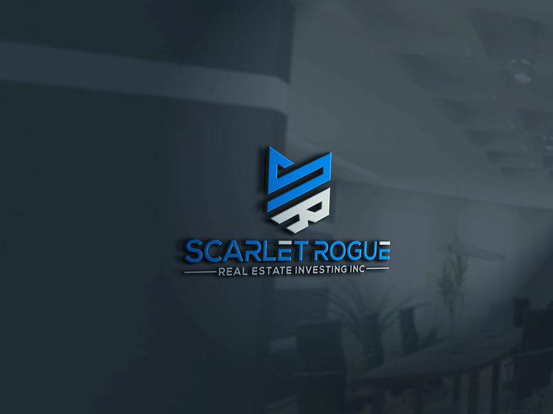 Logo Design by jaxondesign for Scarlet Rogue Real Estate Investing Inc  | Design #28645809