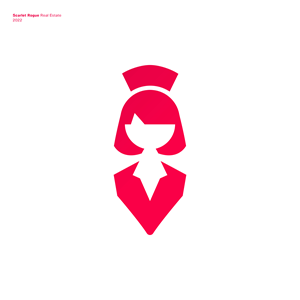 Logo Design by JBalloon Design for Scarlet Rogue Real Estate Investing Inc  | Design: #28657627