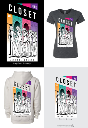 T-Shirt Design for a Women’s Bar/Disco | T-shirt Design by ally designs