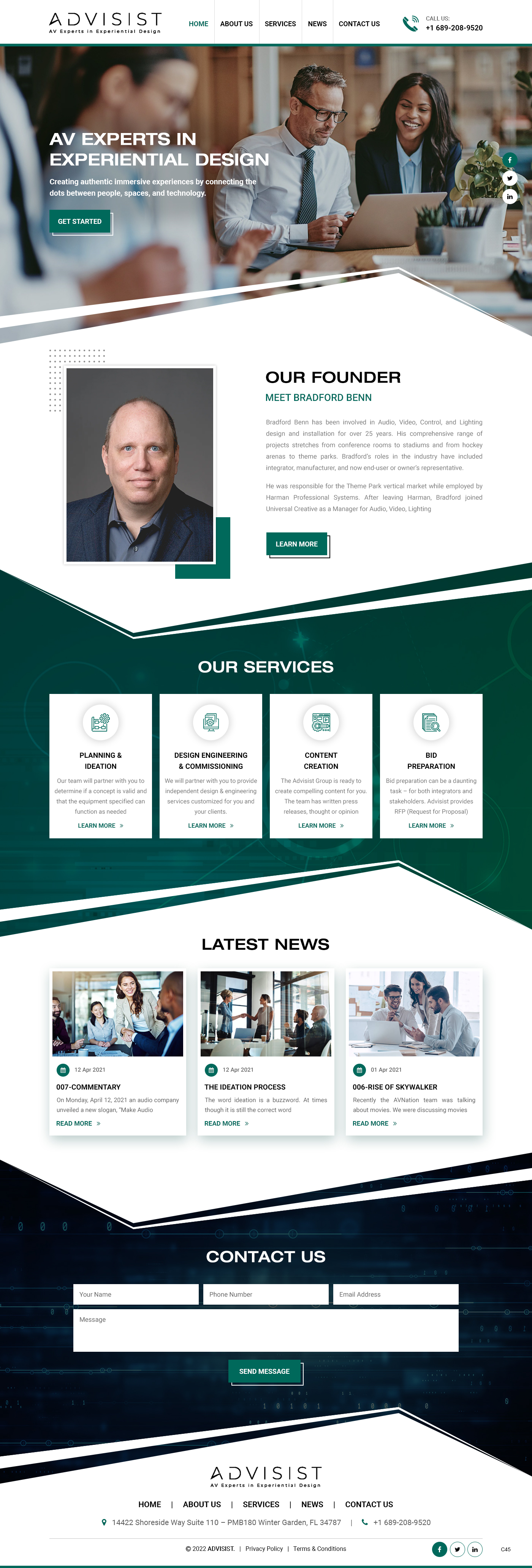 Design Wordpress par pb pour Advisist Group LLC | Design #28592327