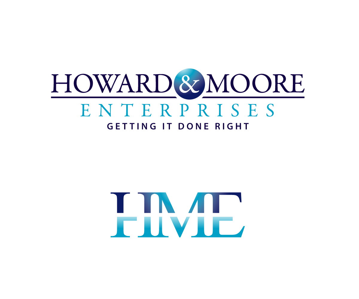 Logo Design by Paint-Tools for Howard & Moore Enterprises | Design #28590037