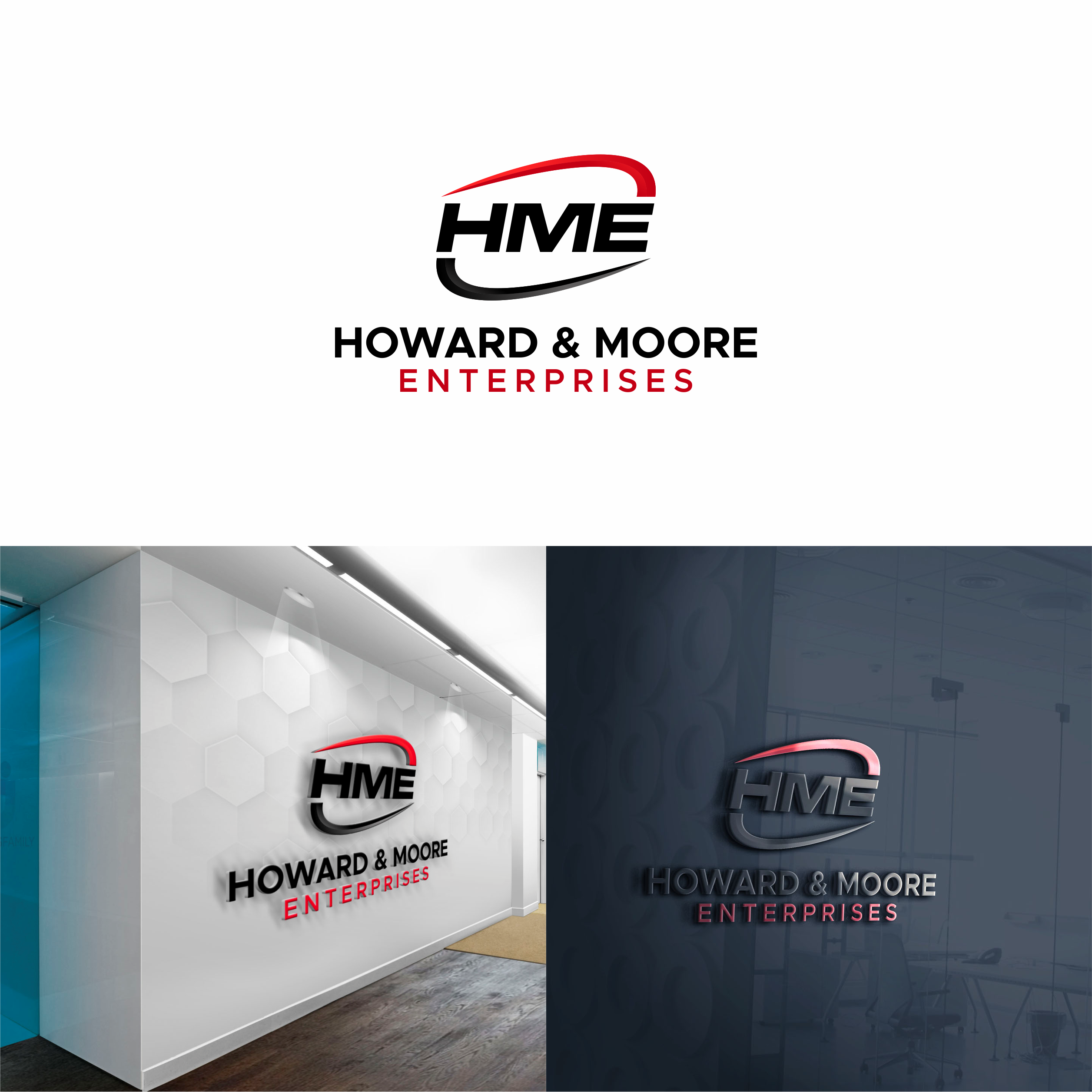 Logo-Design von achil78 für Howard & Moore Enterprises | Design #28589168