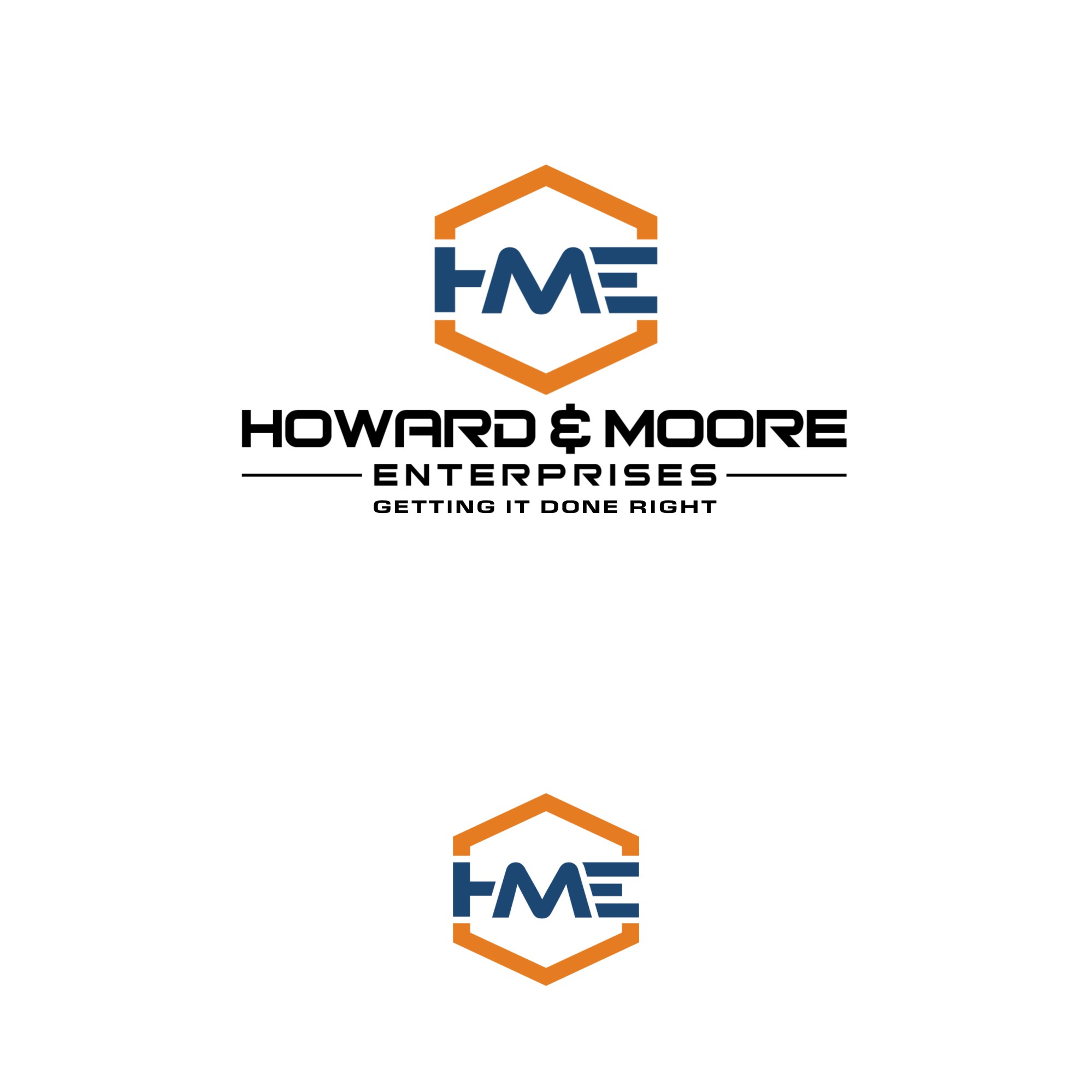 Logo Design by webeezine for Howard & Moore Enterprises | Design: #28593234