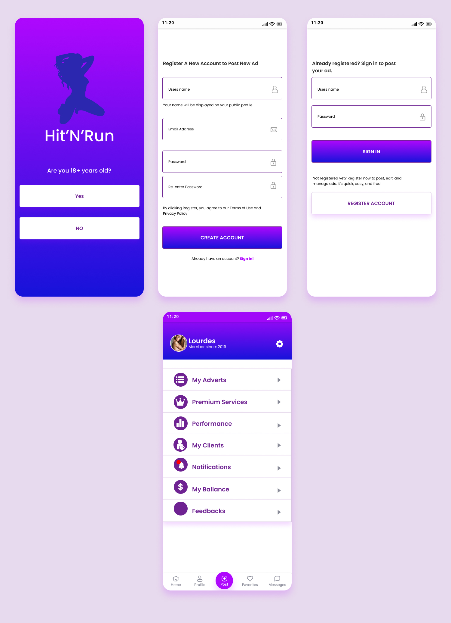 App Design by Finley Johnson for this project | Design #28628966