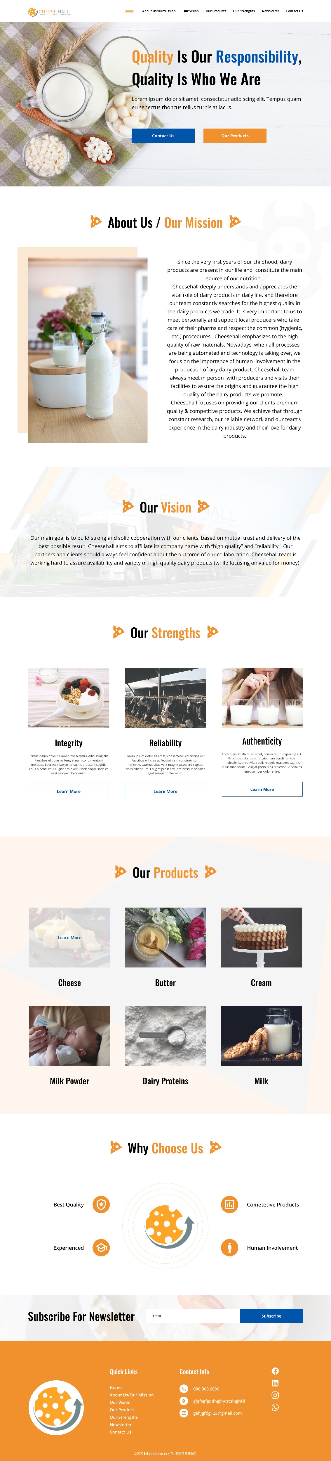 Web Design by SiDzigns for Cheesehall BV | Design #28609968