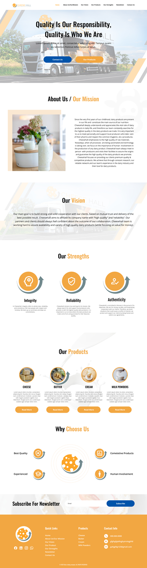 Web-Design von SiDzigns für Cheesehall BV | Design: #28693522